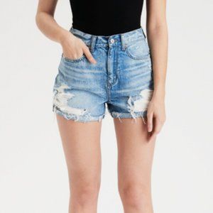 AE Denim Mom Shorts, Size 0, NWOT